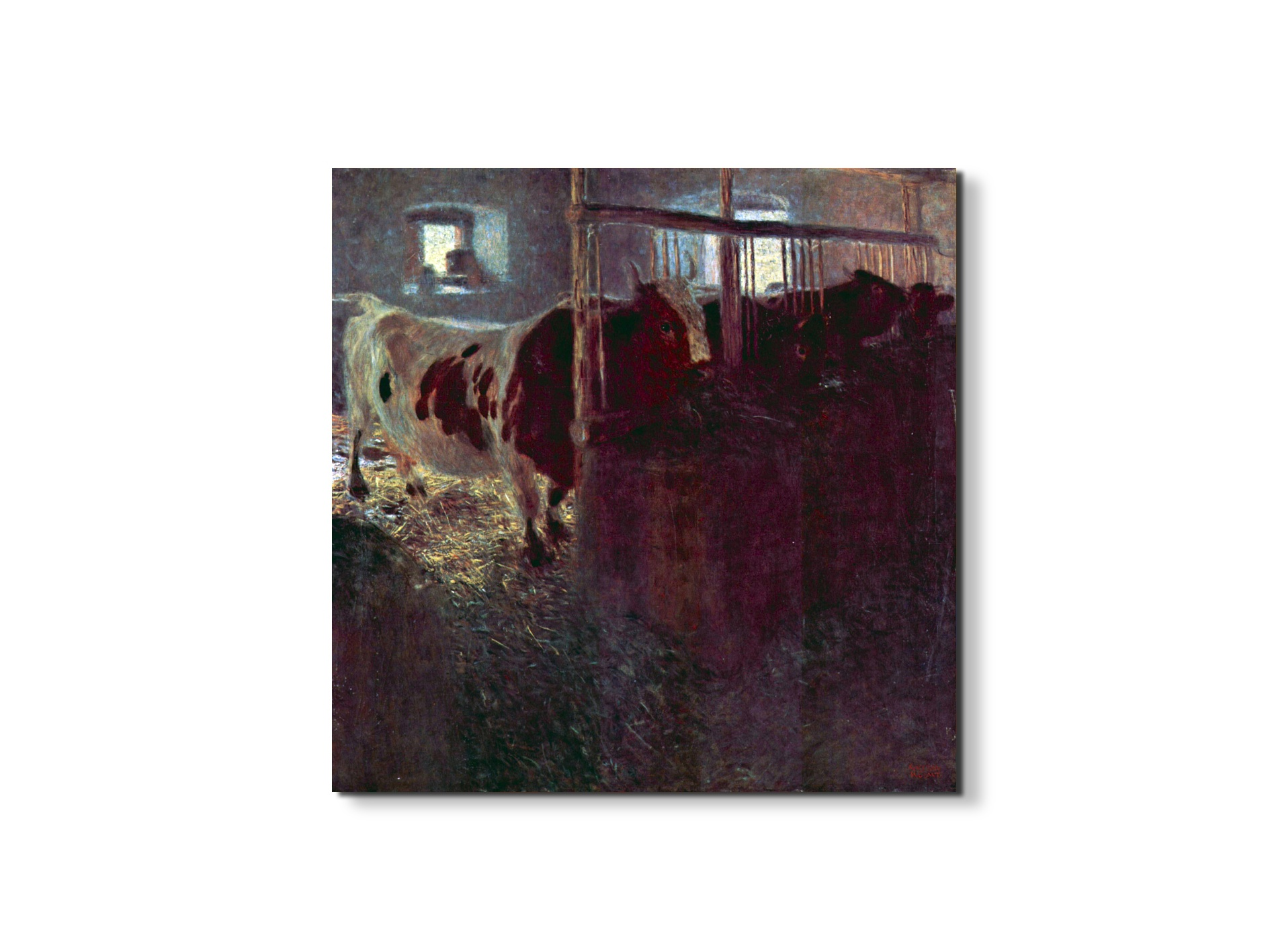 cows-in-stallas90257-#materiale_EarthArt/dimensioni_58x58