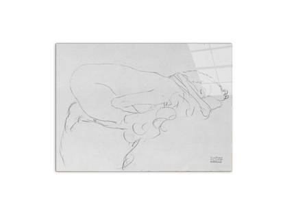 crouching-to-right-as90263-#materiale_CrystalArt/dimensioni_76x57