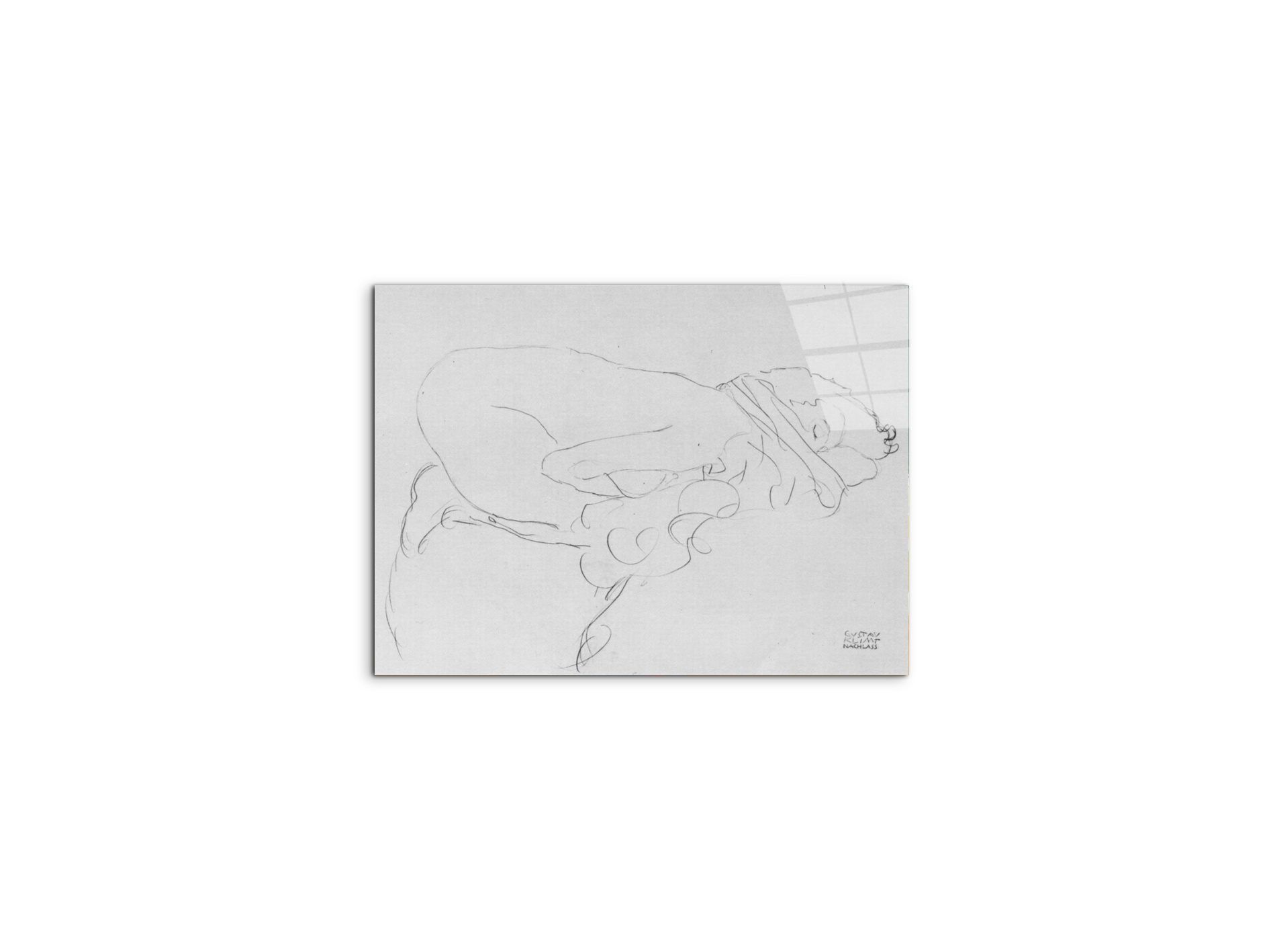 crouching-to-right-as90263-#materiale_CrystalArt/dimensioni_50x37,50