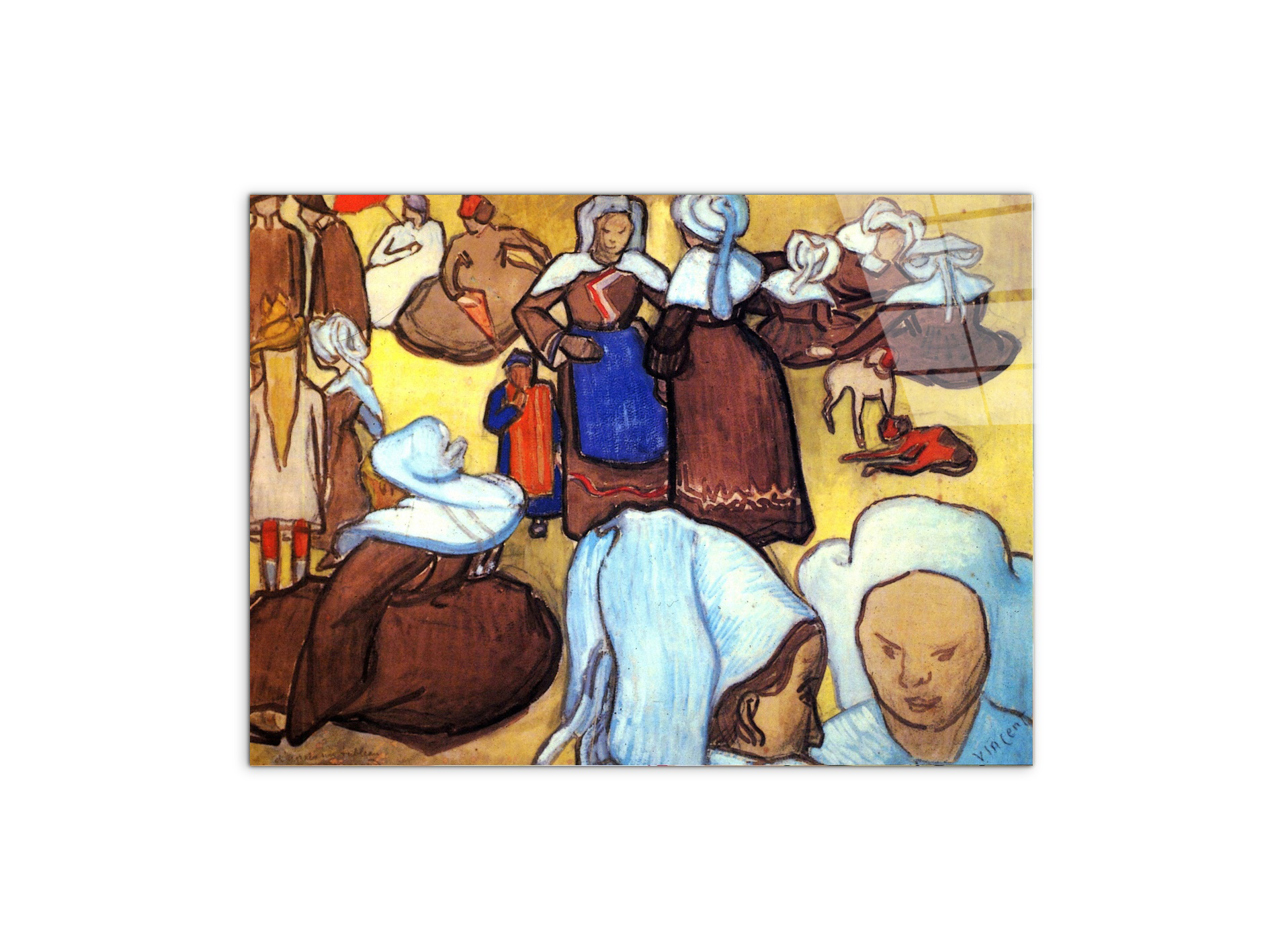 breton-women-after-emile-bernardas90591-#materiale_CrystalArt/dimensioni_76x57