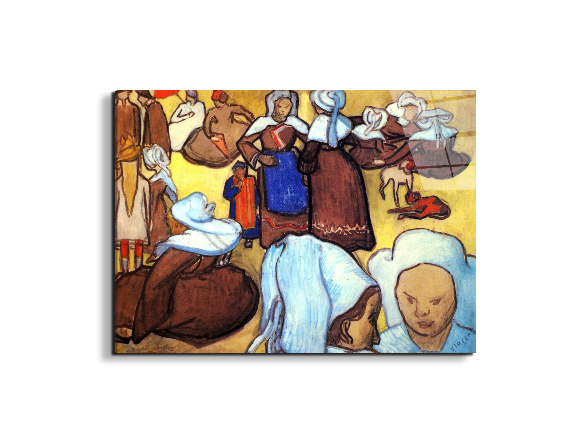 breton-women-after-emile-bernardas90591-#materiale_EarthArt Total Gloss/dimensioni_76x57