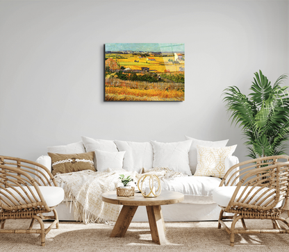 harvest-at-la-crau-with-montmajour-in-the-backgroundas90693-