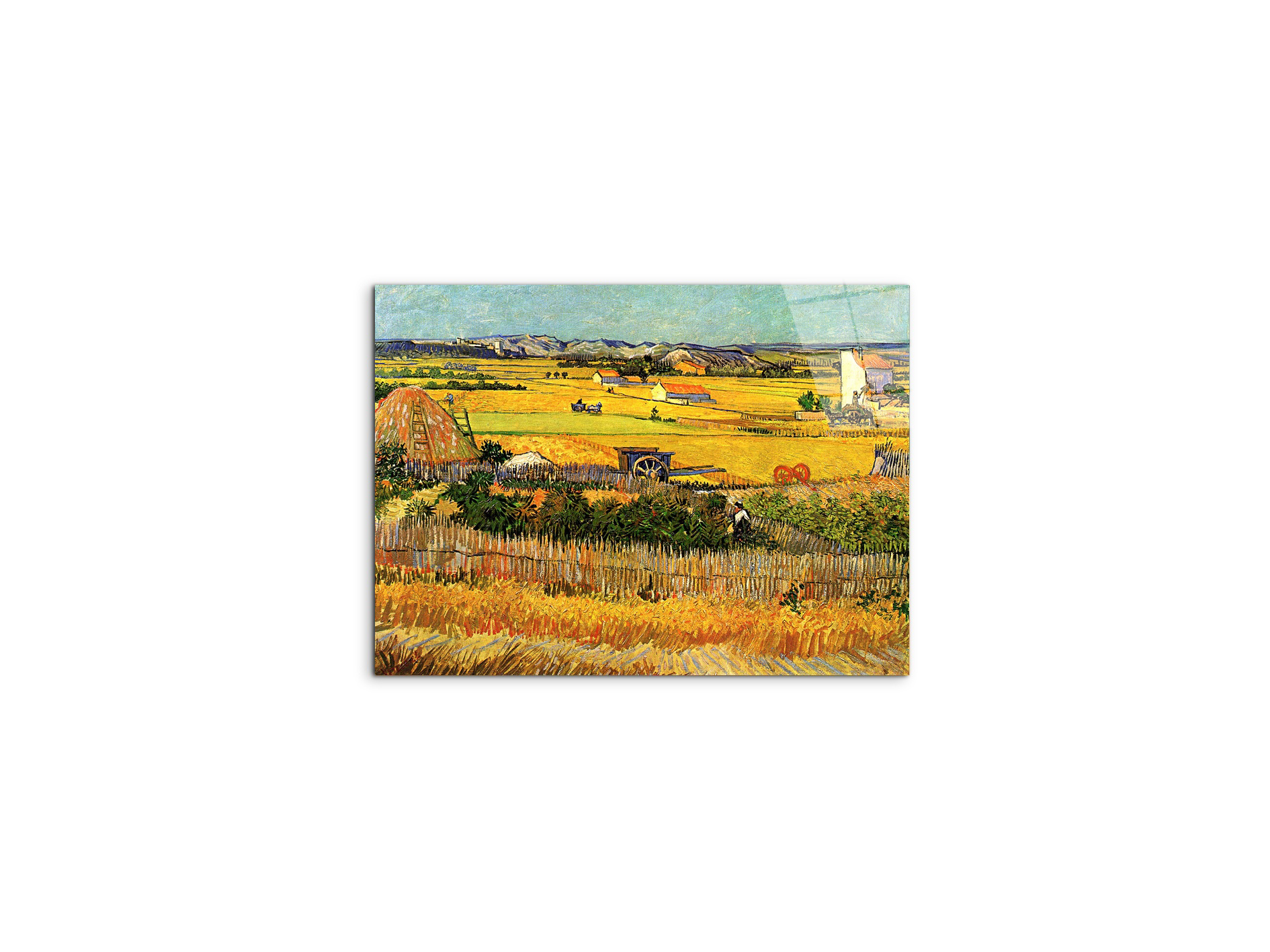 harvest-at-la-crau-with-montmajour-in-the-backgroundas90693-