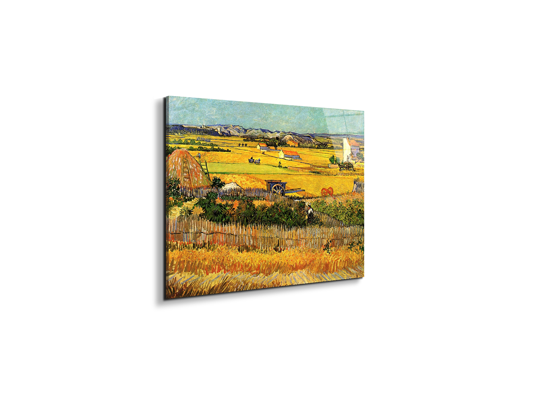 harvest-at-la-crau-with-montmajour-in-the-backgroundas90693-