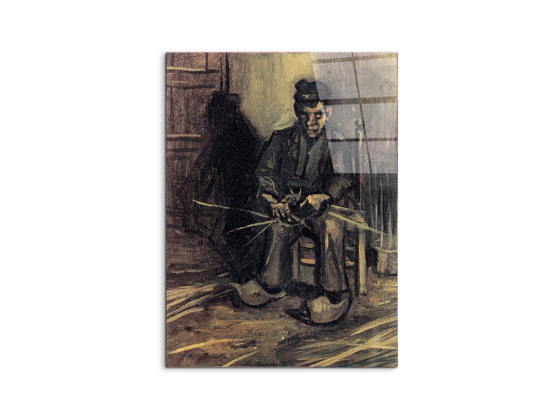peasant-making-a-basketas90787-#materiale_CrystalArt/dimensioni_57x76