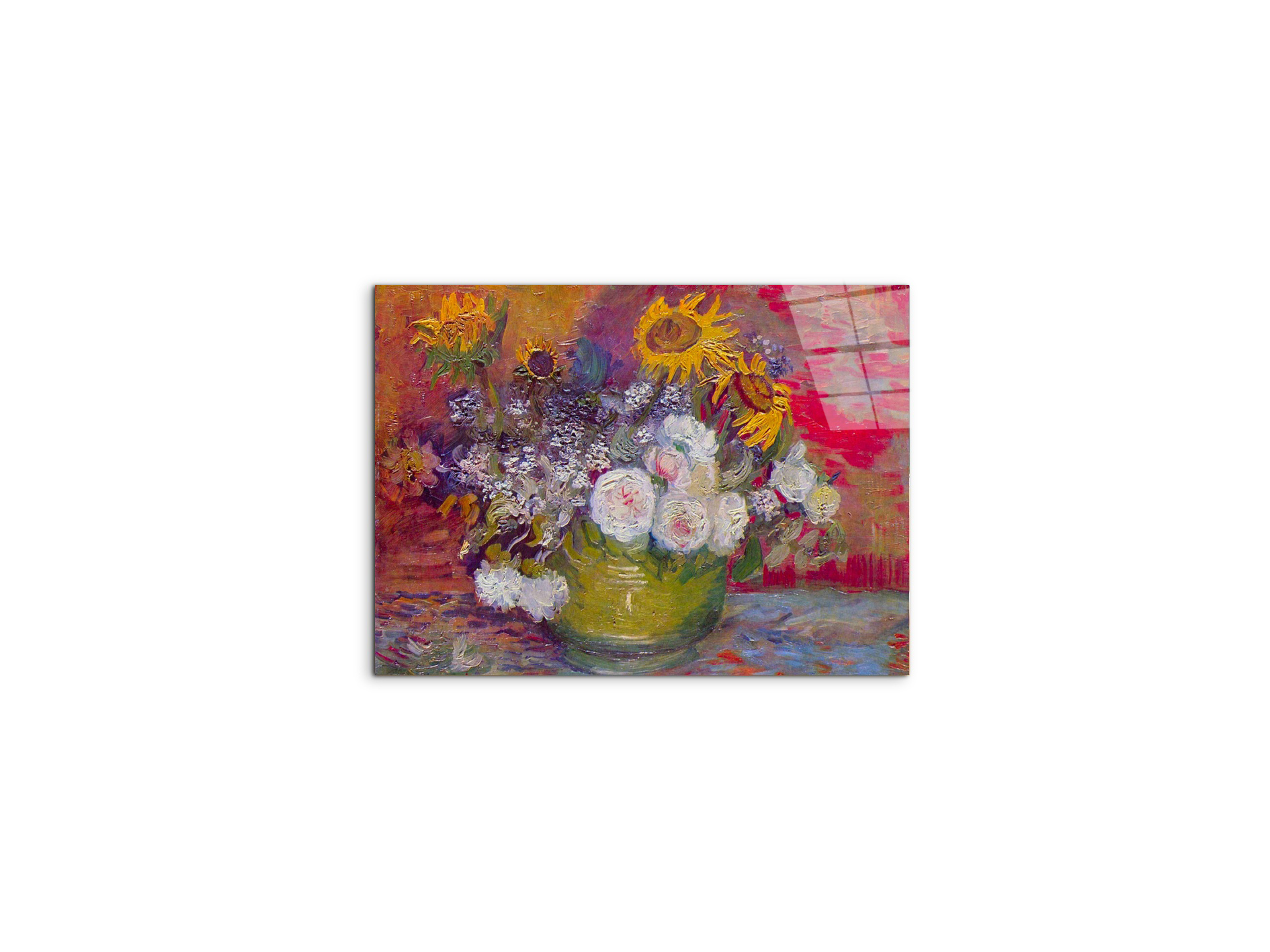 still-life-with-roses-and-sunflowersas90891-#materiale_CrystalArt/dimensioni_50x37,50