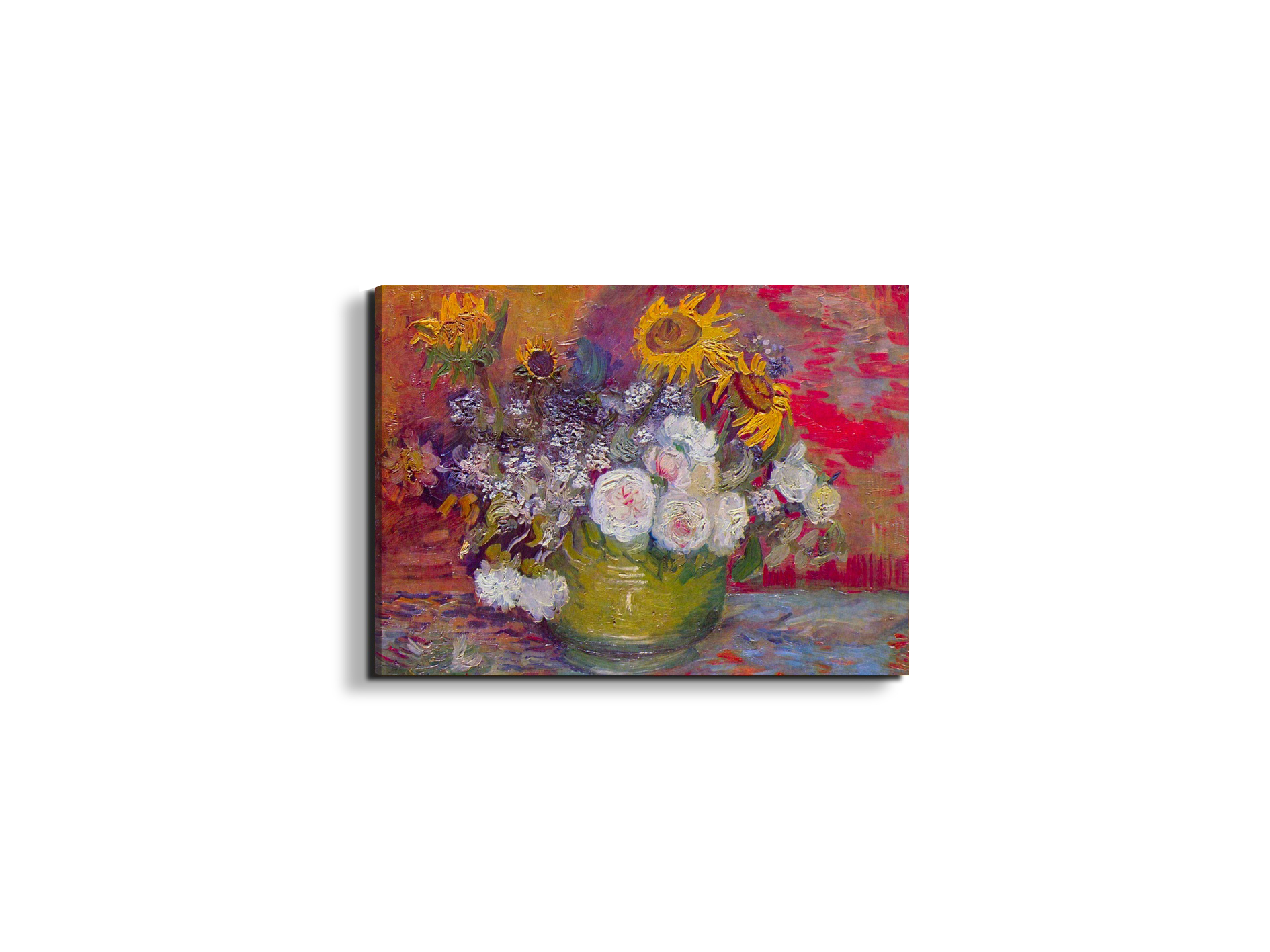 still-life-with-roses-and-sunflowersas90891-#materiale_EarthArt Materic/dimensioni_50x37,50