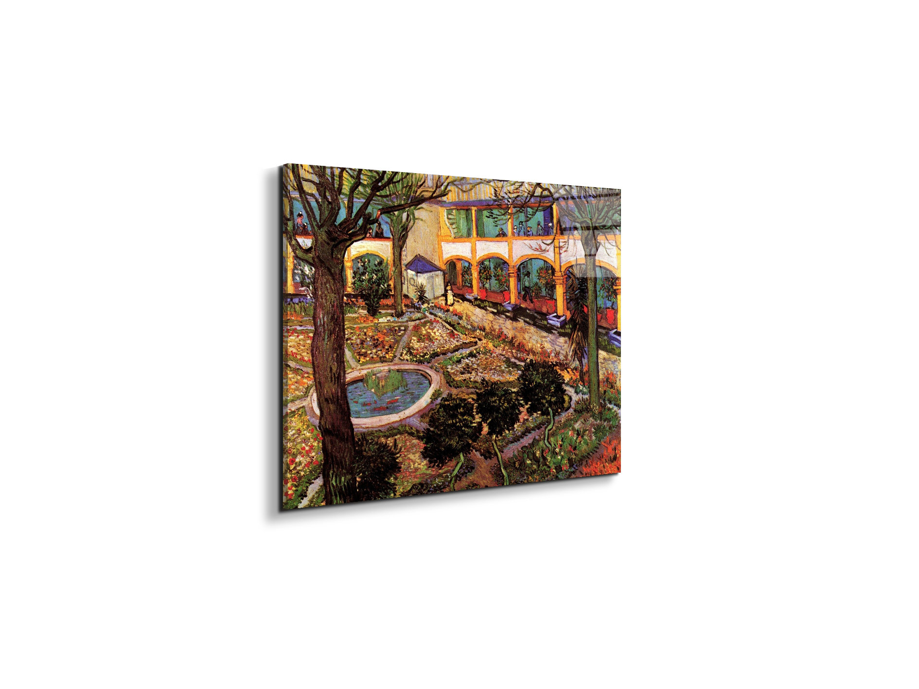 the-courtyard-of-the-hospital-at-arlesas90919-#materiale_EarthArt Total Gloss/dimensioni_50x37,50