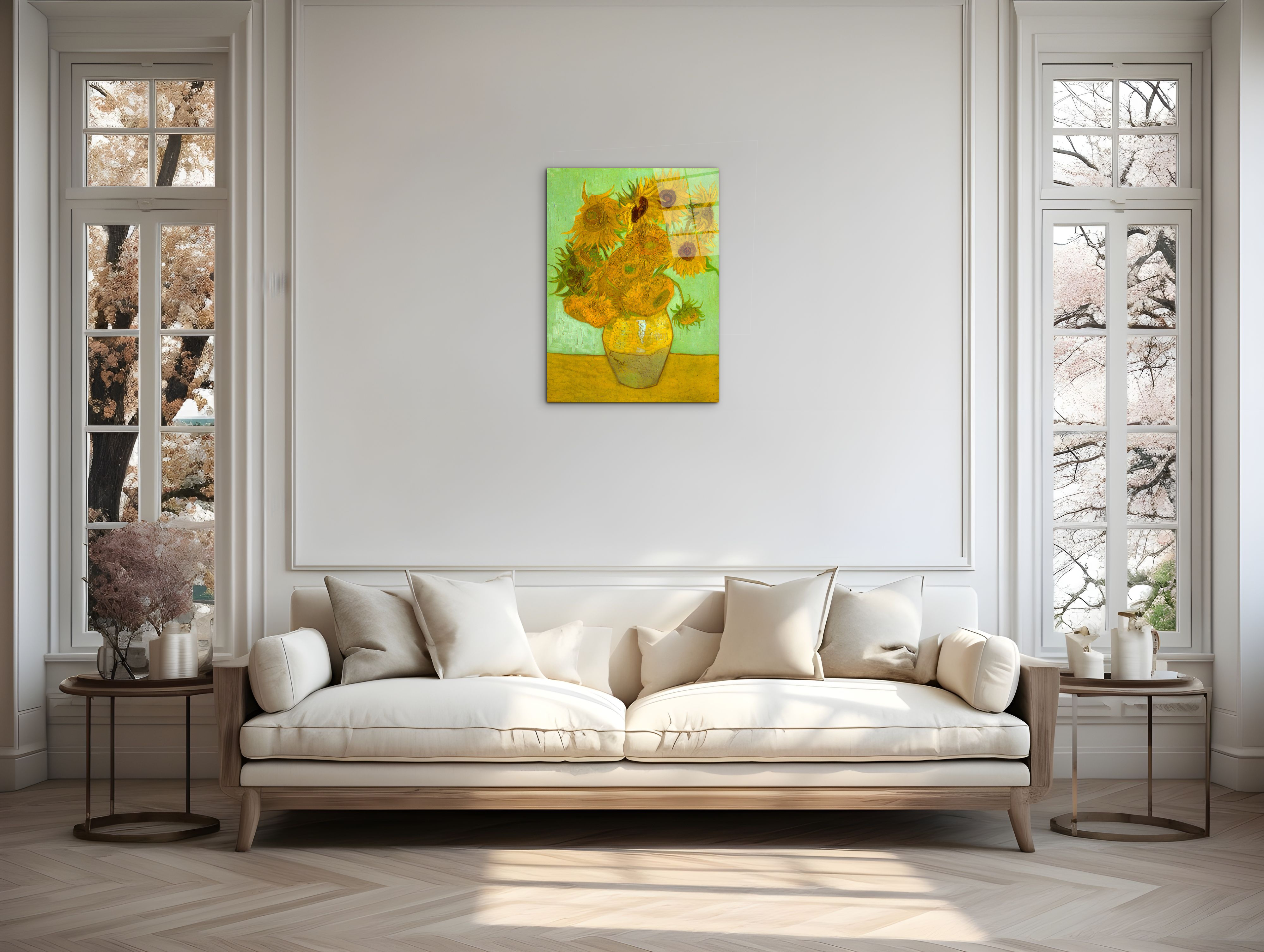 twelve-sunflowersas90955-#materiale_CrystalArt/dimensioni_57x76