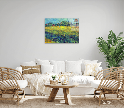 view-of-arles-with-irisesas90987-#materiale_CrystalArt/dimensioni_76x57