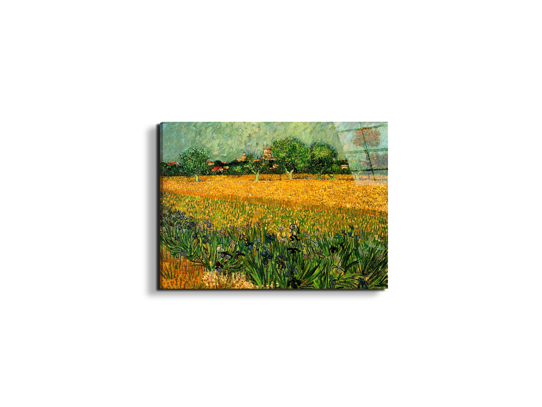 view-of-arles-with-irises-in-the-foregroundas90989-#materiale_EarthArt Total Gloss/dimensioni_50x37,50