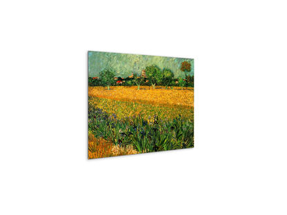 view-of-arles-with-irises-in-the-foregroundas90989-#materiale_MetalArt Materic/dimensioni_50x37,50