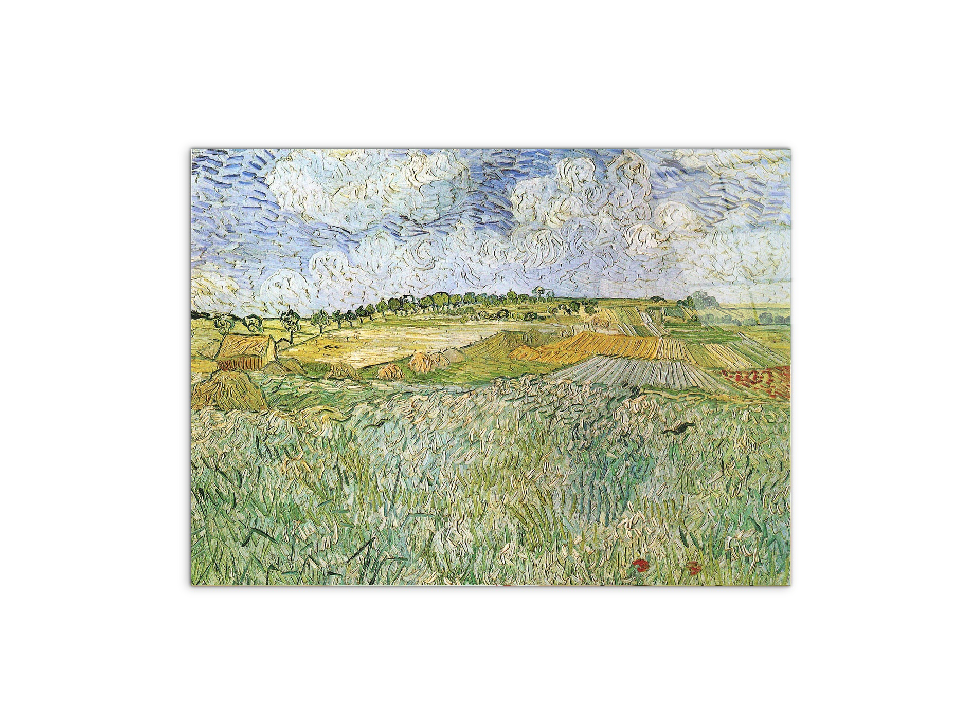 auvers-with-rain-cloudsas91021-#materiale_CrystalArt/dimensioni_76x57