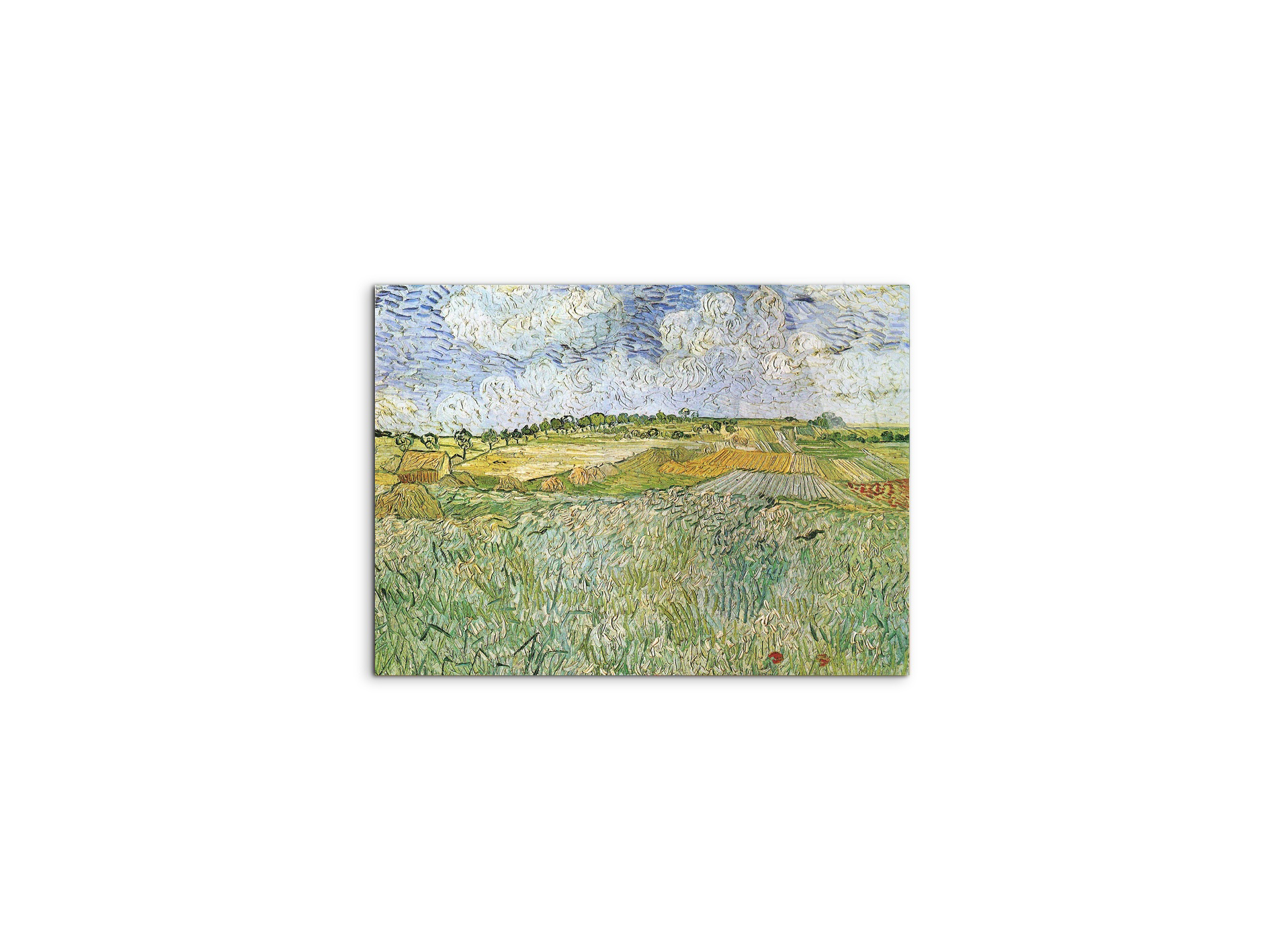 auvers-with-rain-cloudsas91021-#materiale_CrystalArt/dimensioni_50x37,50