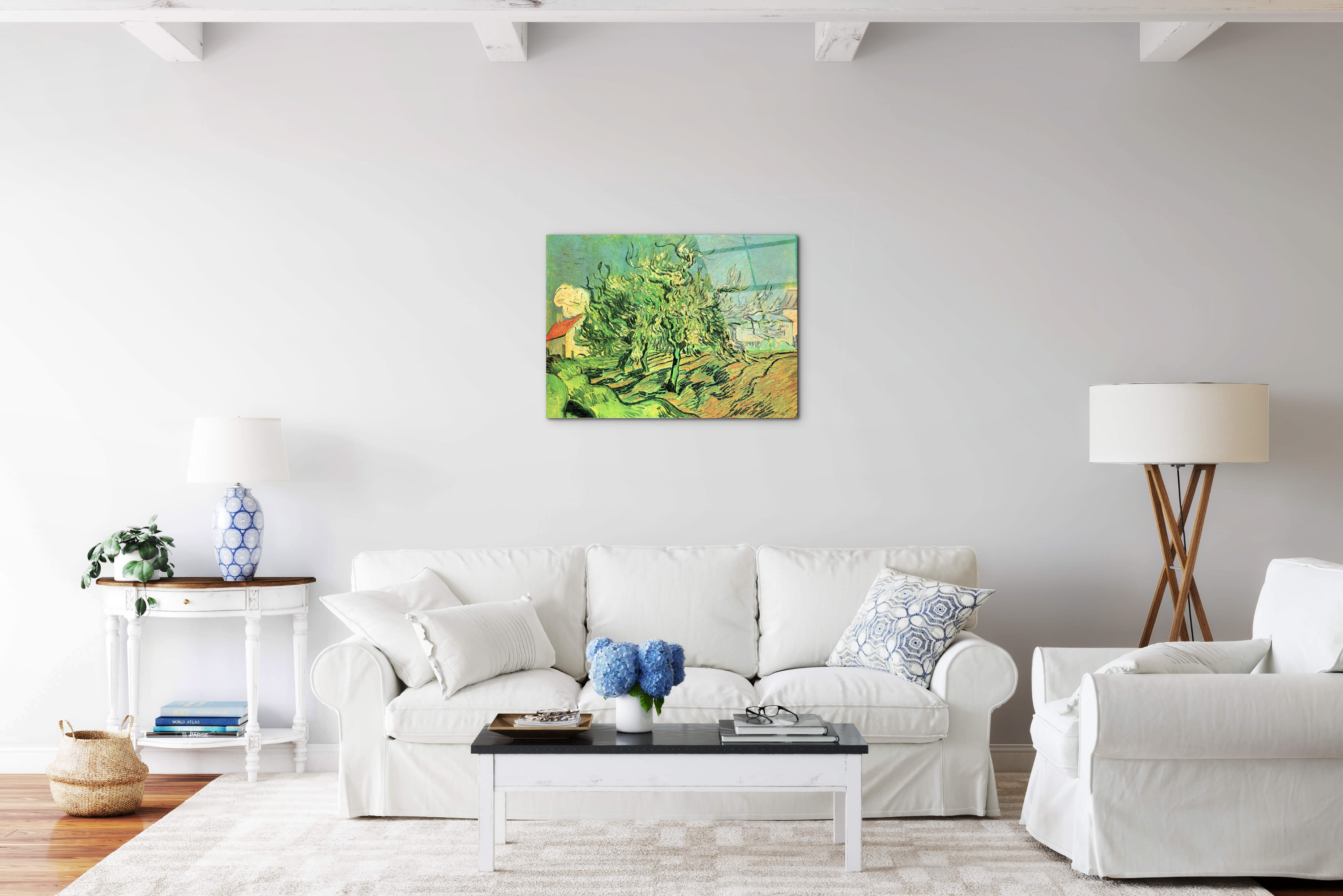 landscape-with-three-trees-and-housesas91127-#materiale_CrystalArt/dimensioni_76x57