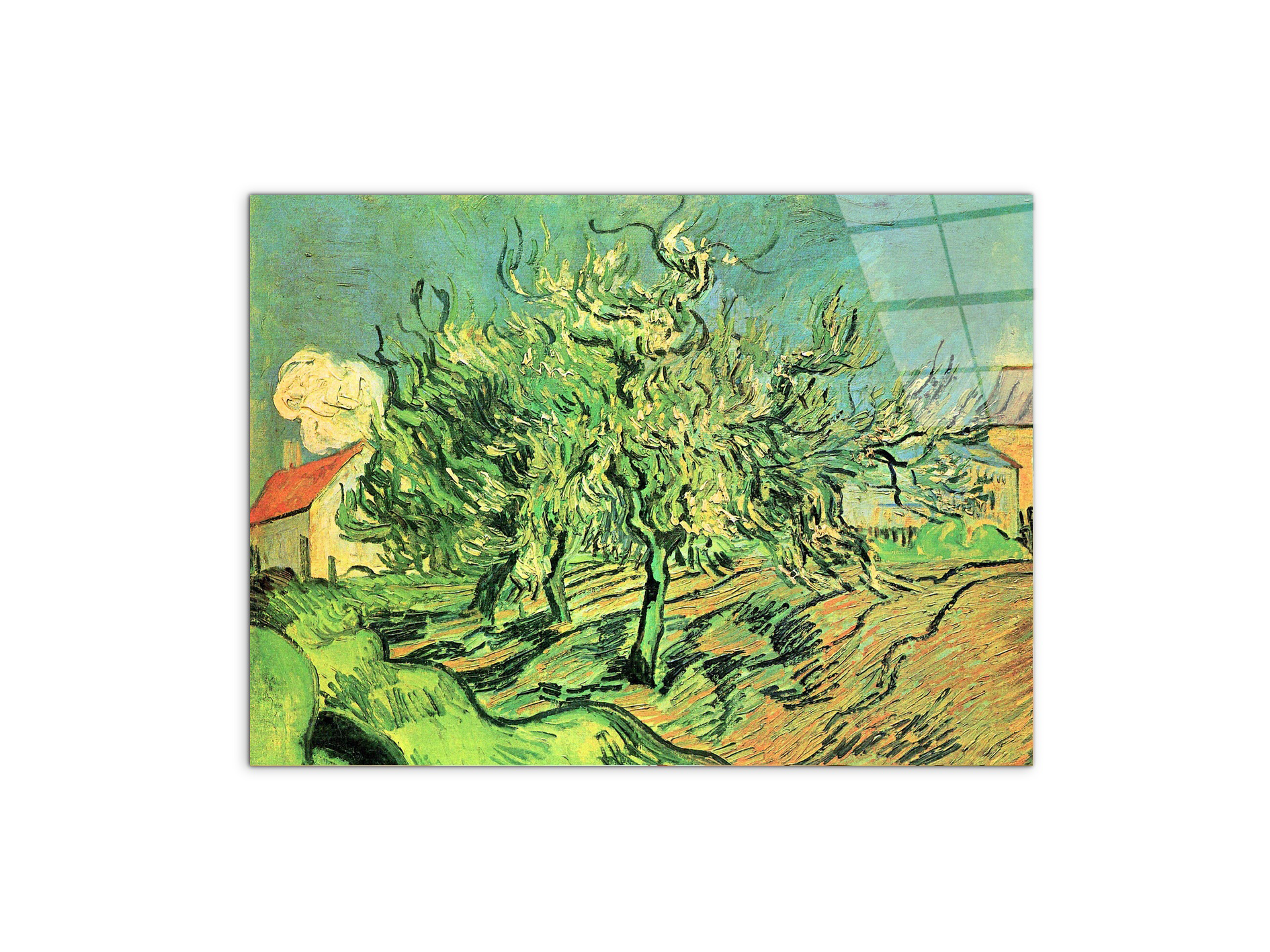 landscape-with-three-trees-and-housesas91127-#materiale_CrystalArt/dimensioni_76x57