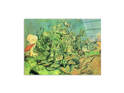 landscape-with-three-trees-and-housesas91127-#materiale_CrystalArt/dimensioni_76x57