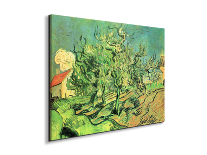 landscape-with-three-trees-and-housesas91127-#materiale_EarthArt Materic/dimensioni_76x57