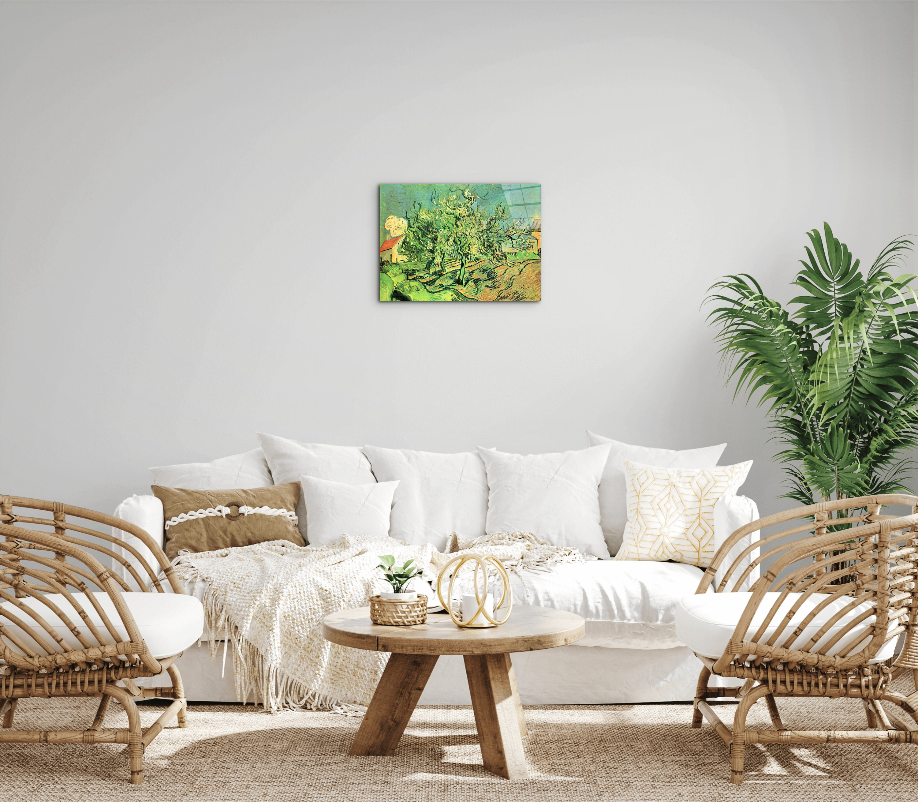 landscape-with-three-trees-and-housesas91127-#materiale_CrystalArt/dimensioni_50x37,50