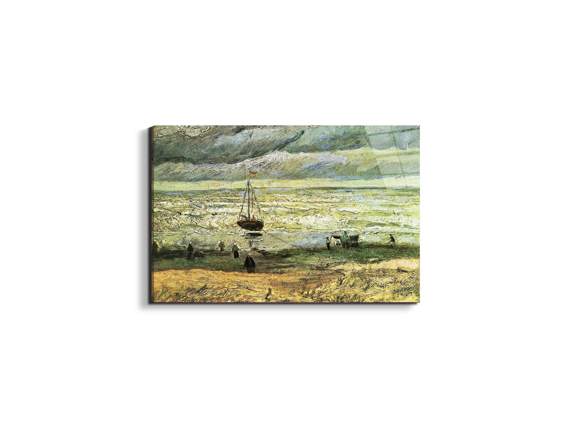 scheveningen-beach-in-stormy-weatheras91185-#materiale_EarthArt Total Gloss/dimensioni_50x33,33