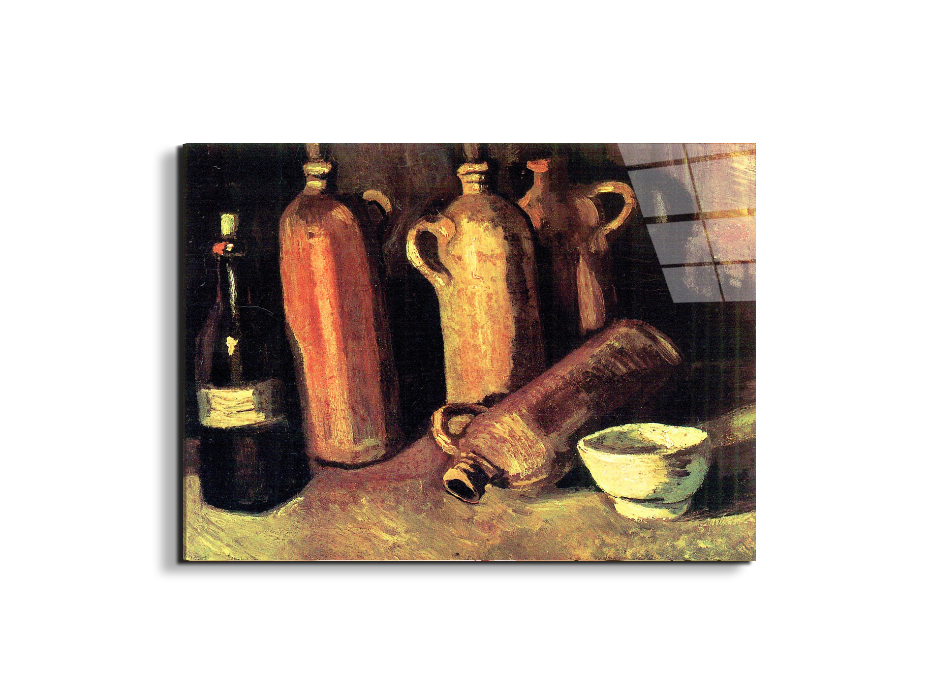 still-life-with-four-jugs-bottle-and-a-white-bowlas91201-#materiale_EarthArt Total Gloss/dimensioni_76x57
