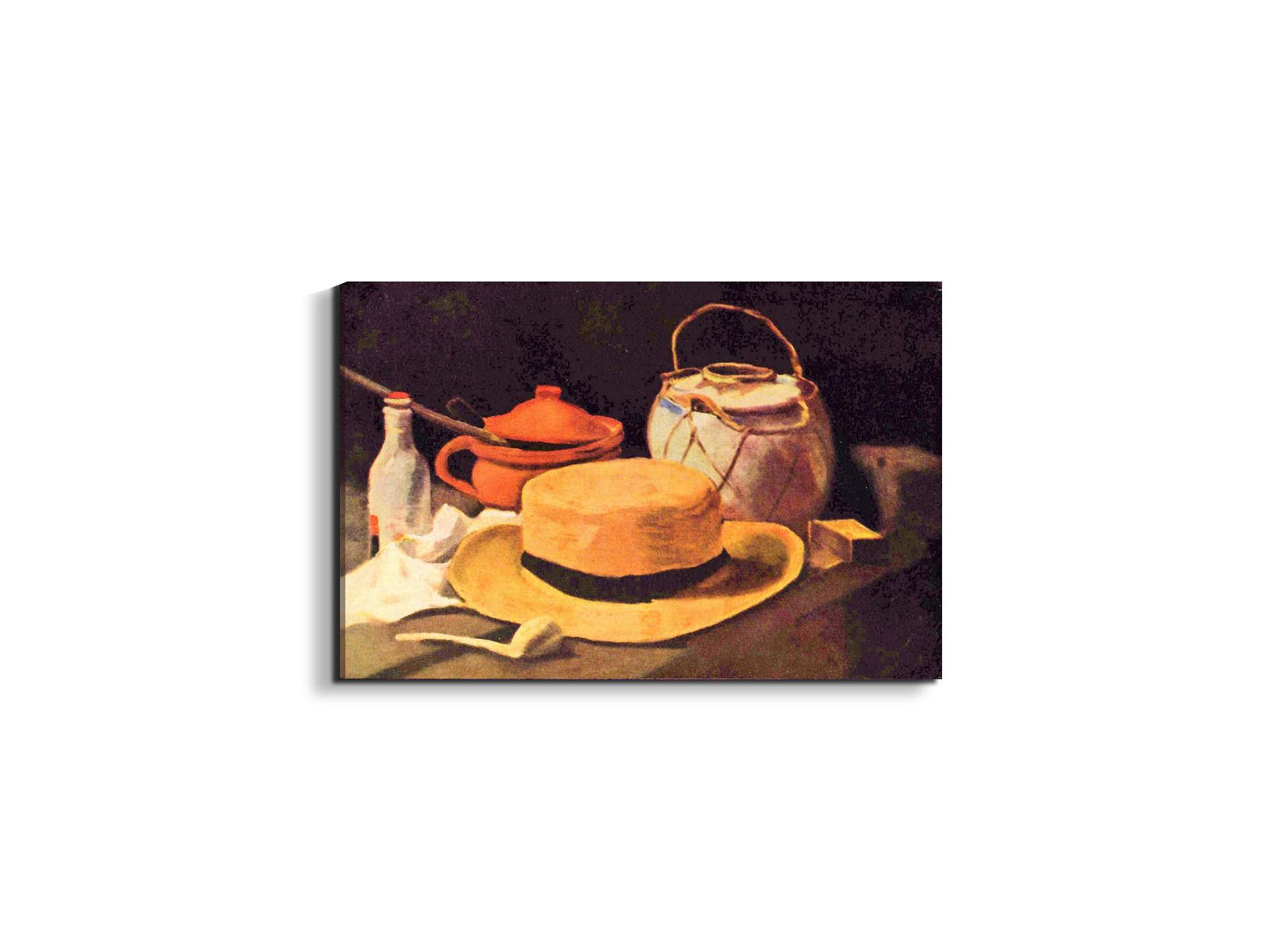 still-life-with-pipe-and-straw-hat-as91213-#materiale_EarthArt/dimensioni_50x33,33