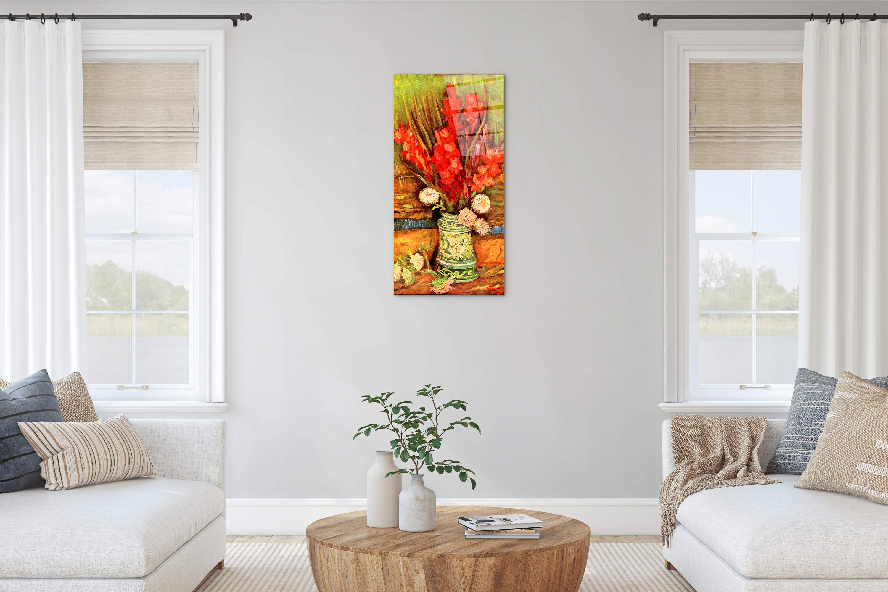 still-life-with-red-gladiolasas91219-#materiale_CrystalArt/dimensioni_50x100