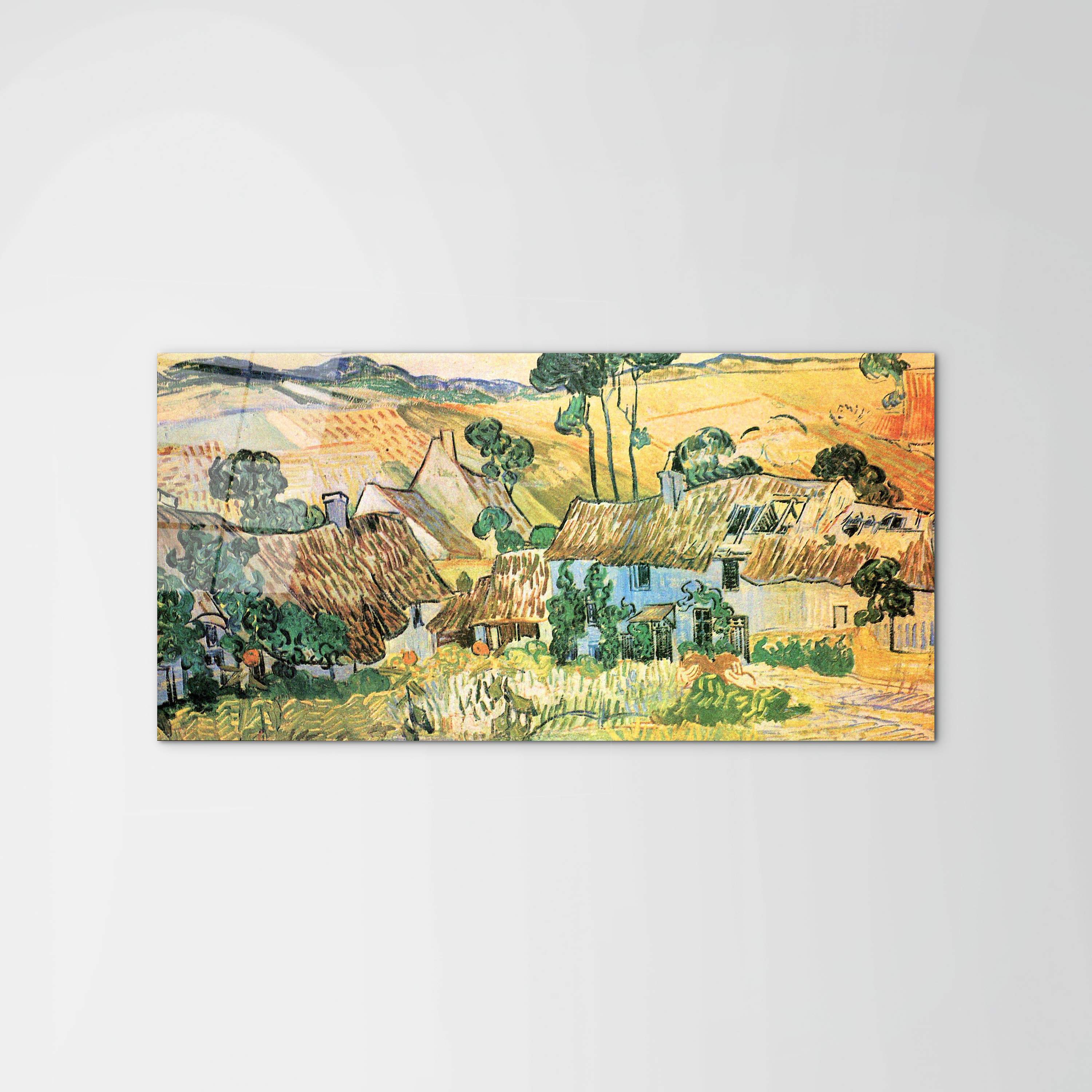thatched-houses-in-front-of-a-hillas91239-#materiale_CrystalArt/dimensioni_100x50