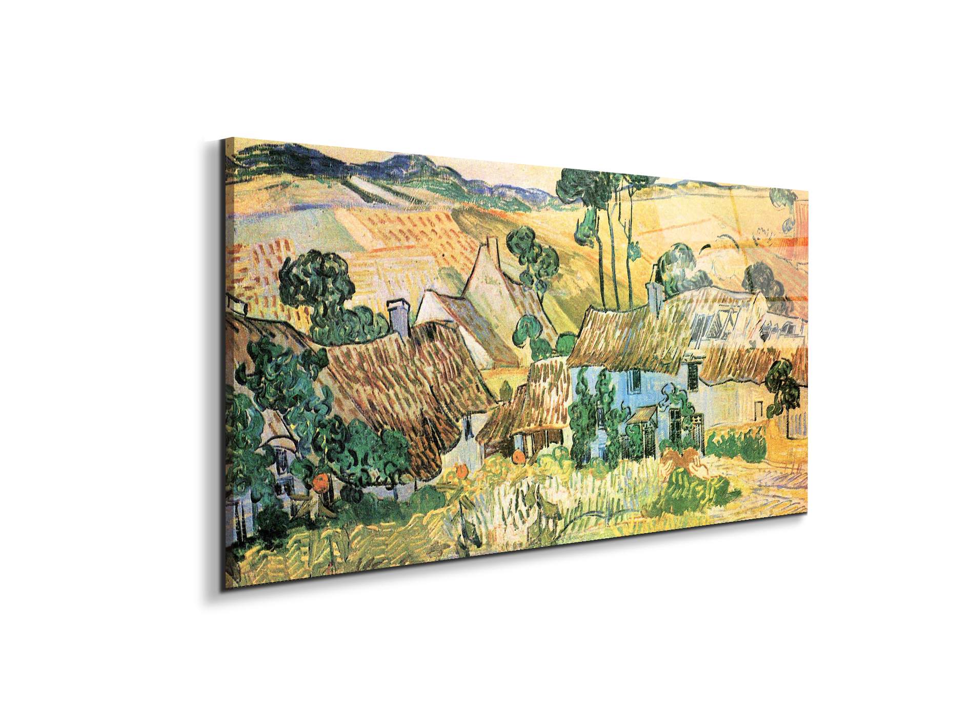 thatched-houses-in-front-of-a-hillas91239-