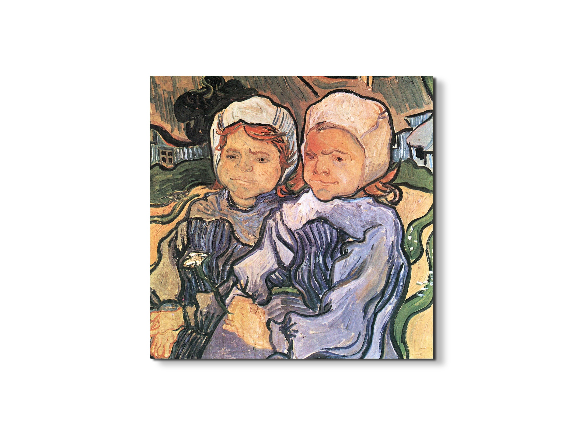 two-children-ias91305-#materiale_EarthArt/dimensioni_58x58