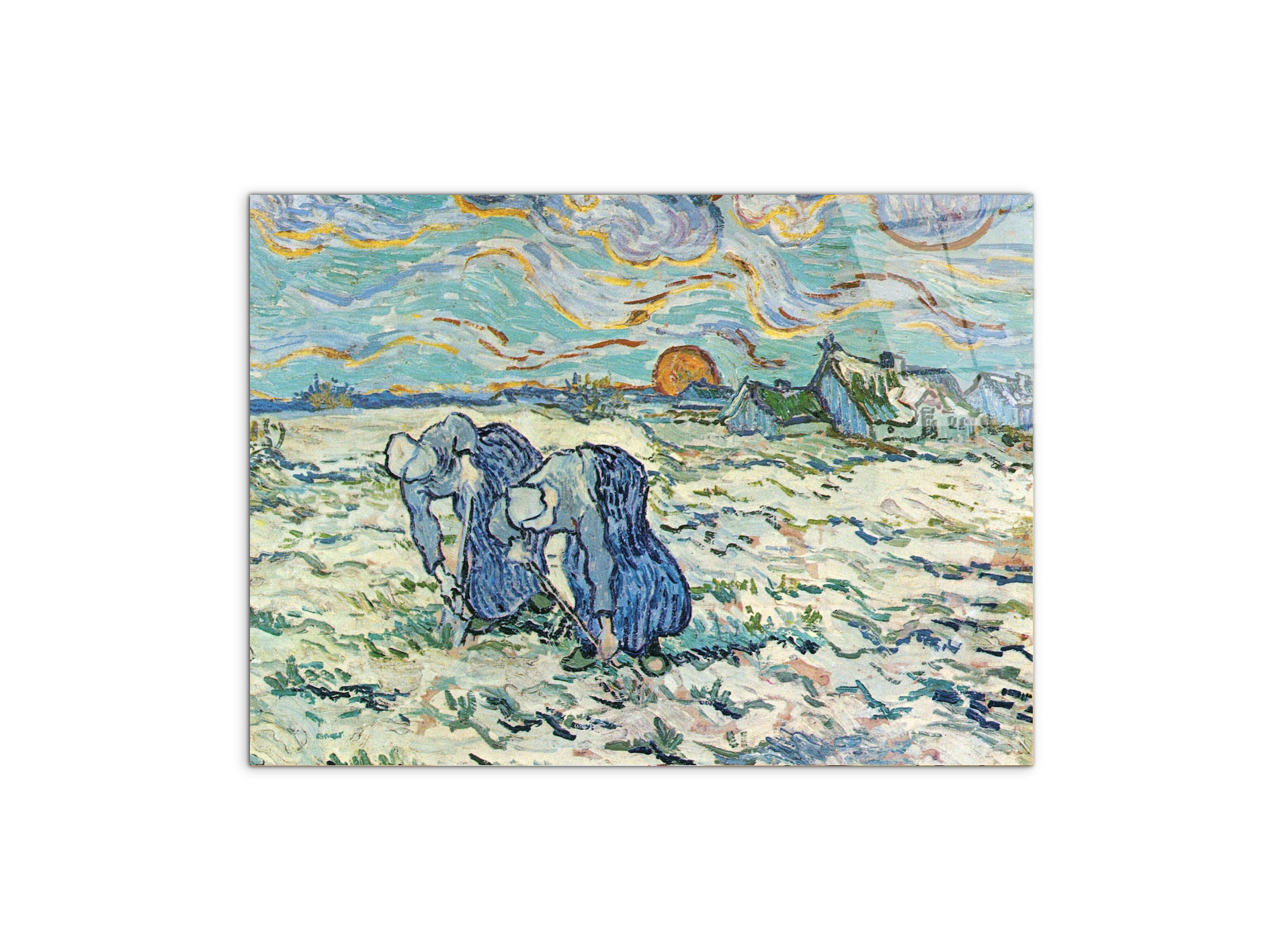 two-digging-a-grave-in-the-snow-as91313-#materiale_CrystalArt/dimensioni_76x57