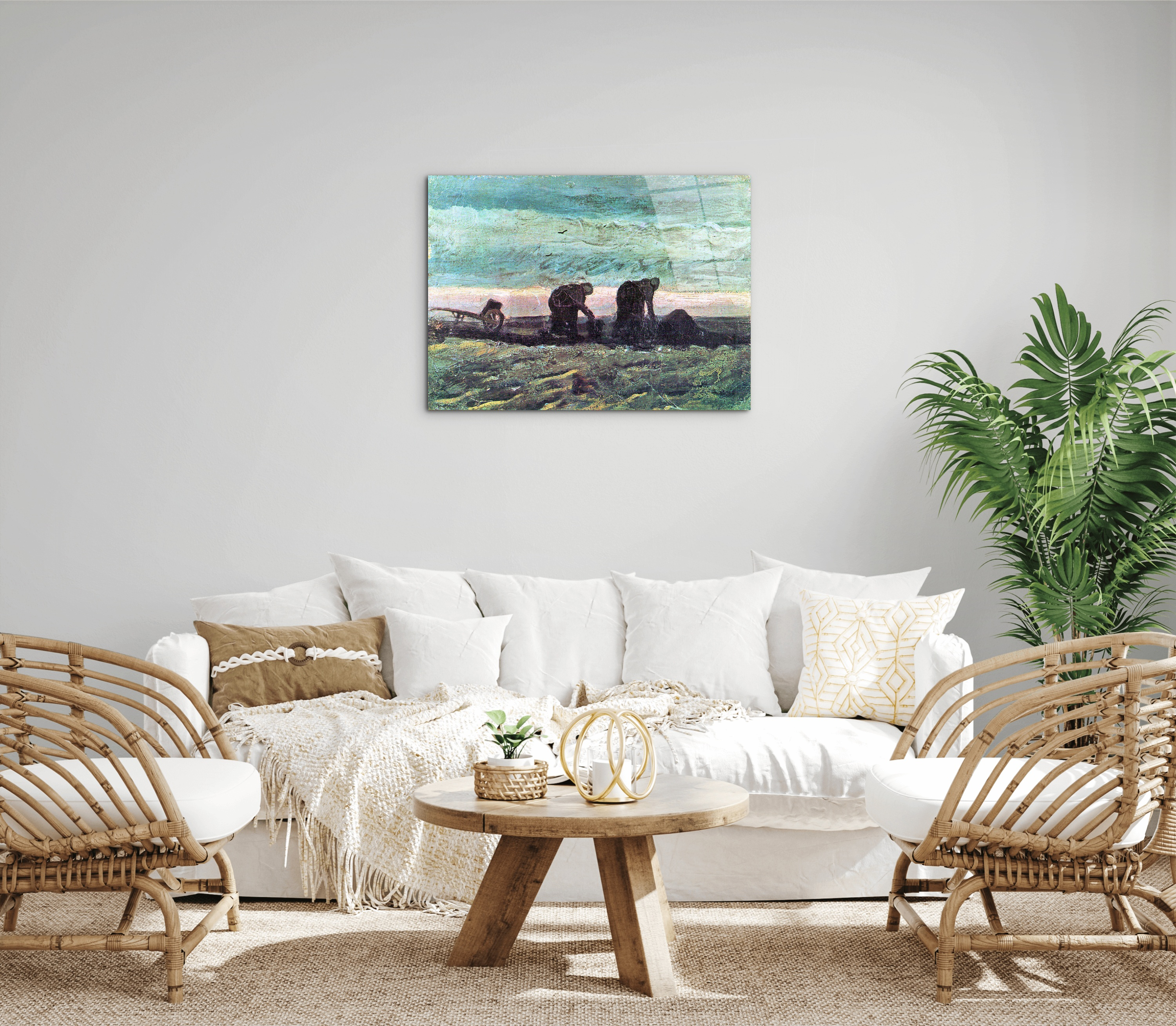 two-farmersas91315-#materiale_CrystalArt/dimensioni_76x57