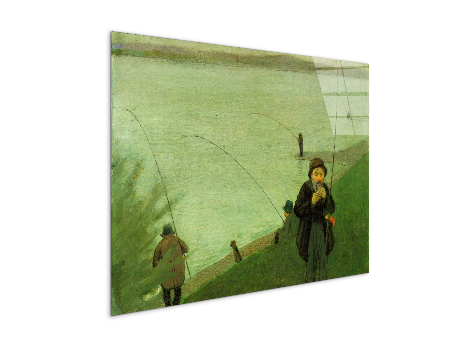 anglers-on-the-rhineas91361-#materiale_CrystalArt/dimensioni_76x57