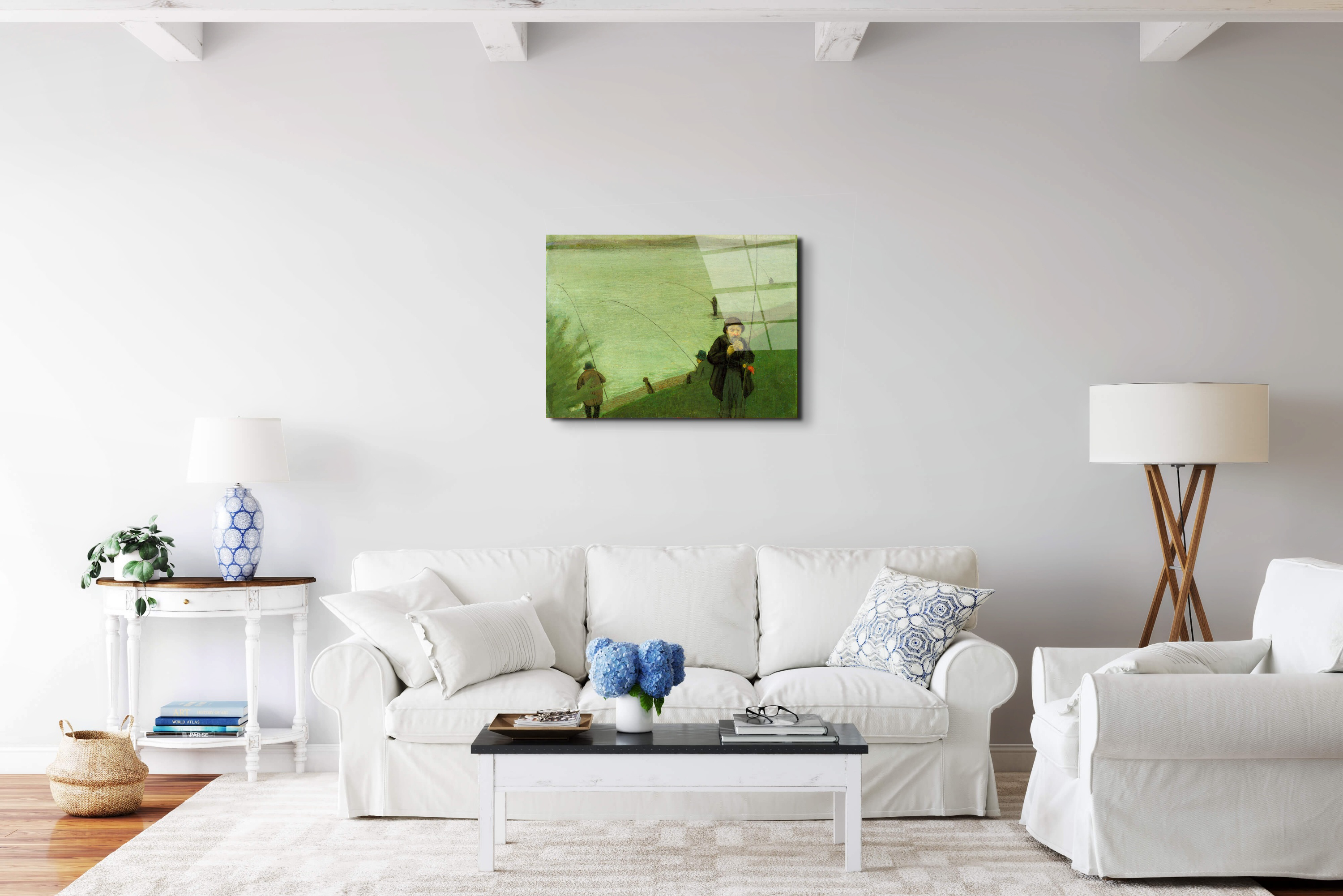 anglers-on-the-rhineas91361-#materiale_EarthArt Total Gloss/dimensioni_76x57