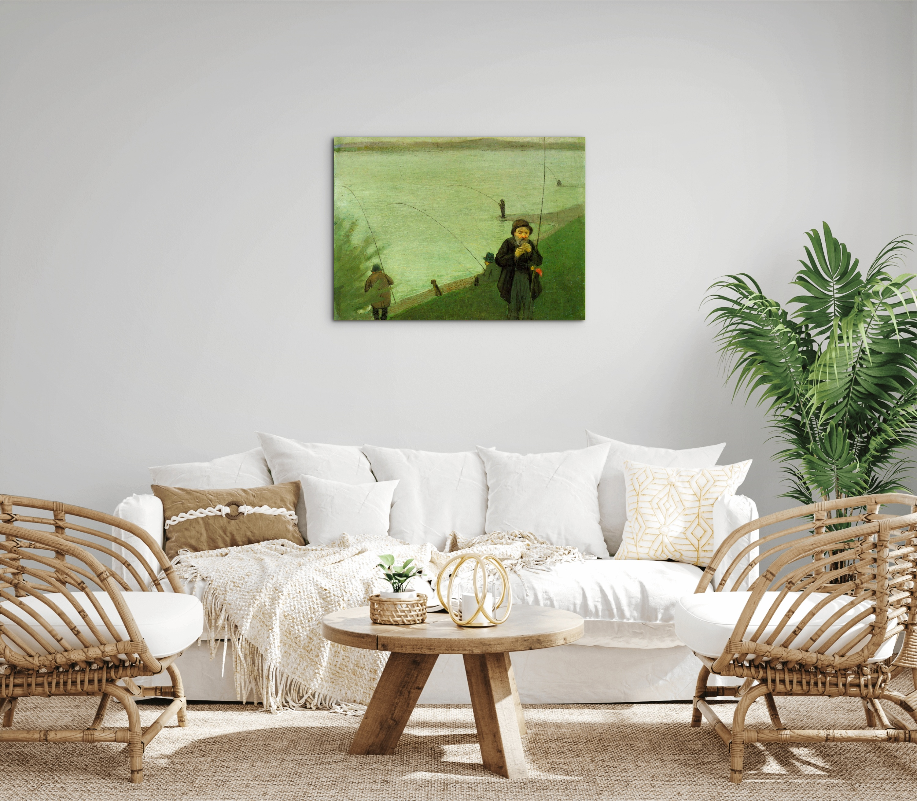 anglers-on-the-rhineas91361-#materiale_MetalArt Materic/dimensioni_76x57