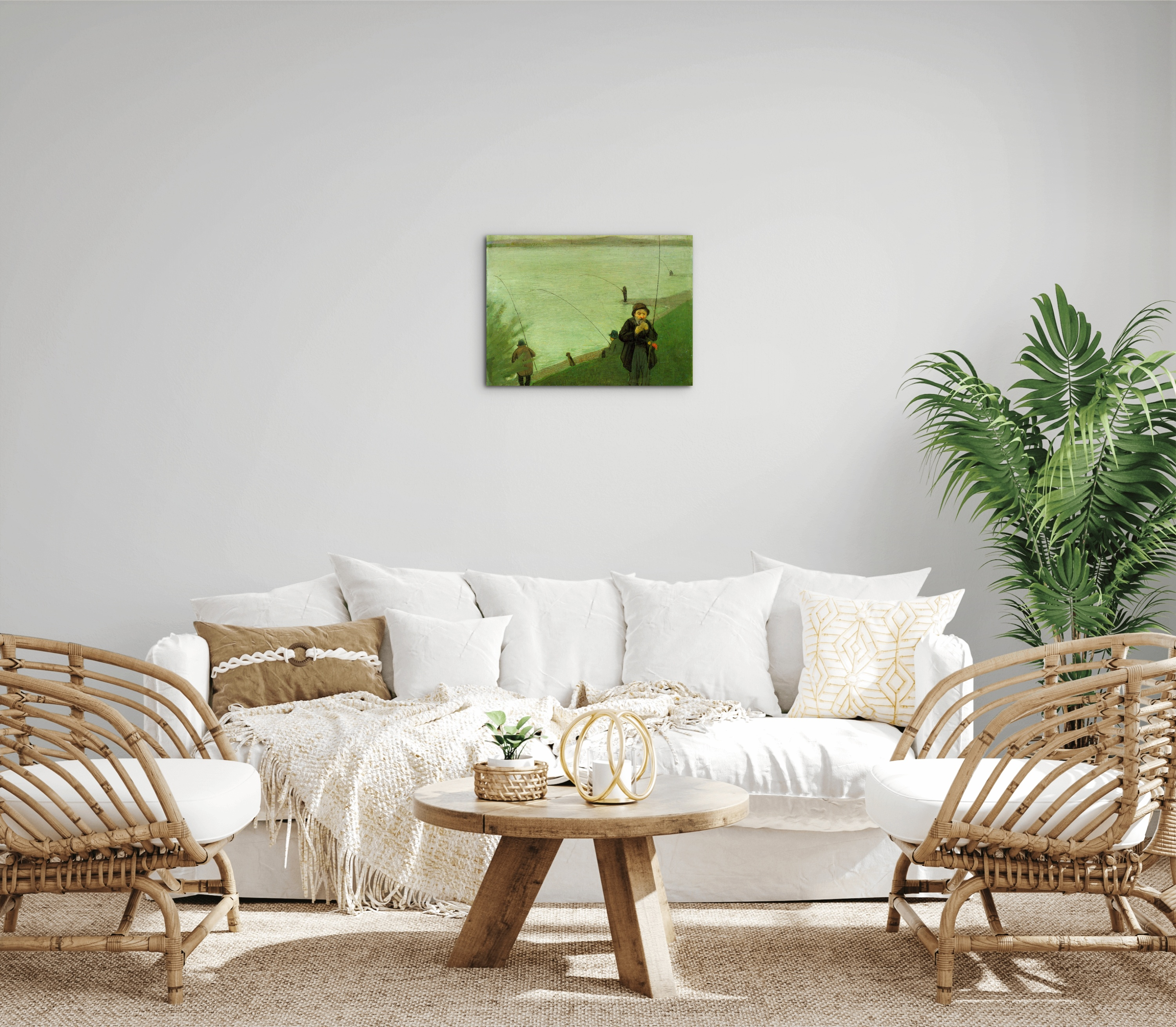 anglers-on-the-rhineas91361-#materiale_MetalArt Materic/dimensioni_50x37,50