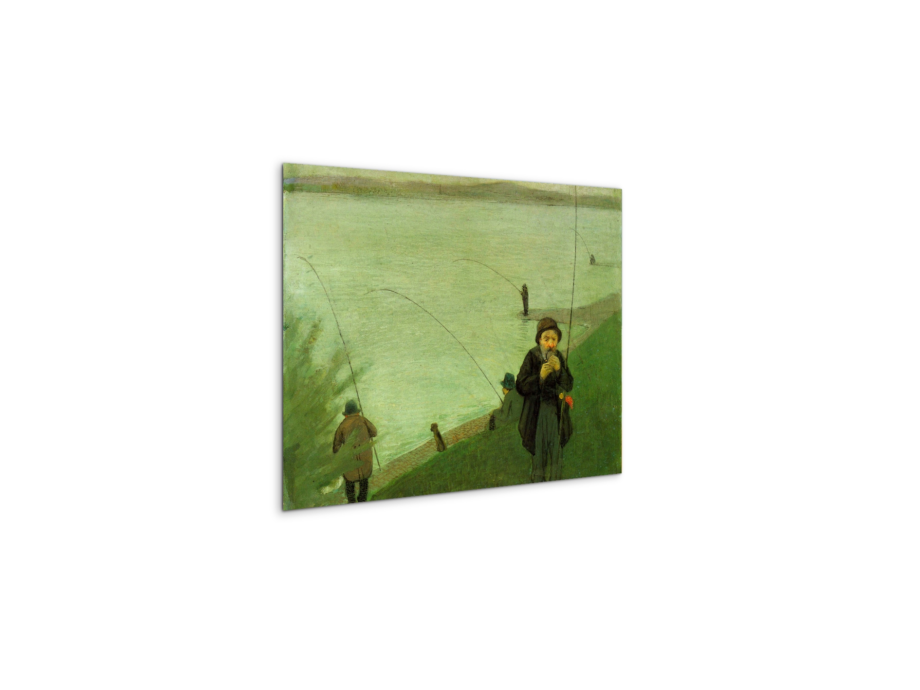 anglers-on-the-rhineas91361-#materiale_MetalArt Materic/dimensioni_50x37,50