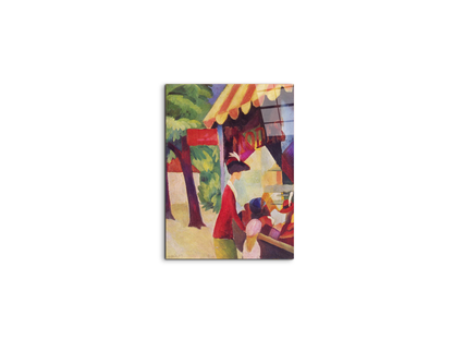 before-hutladen-woman-with-a-red-jacket-and-child-as91363-#materiale_CrystalArt/dimensioni_37,50x50