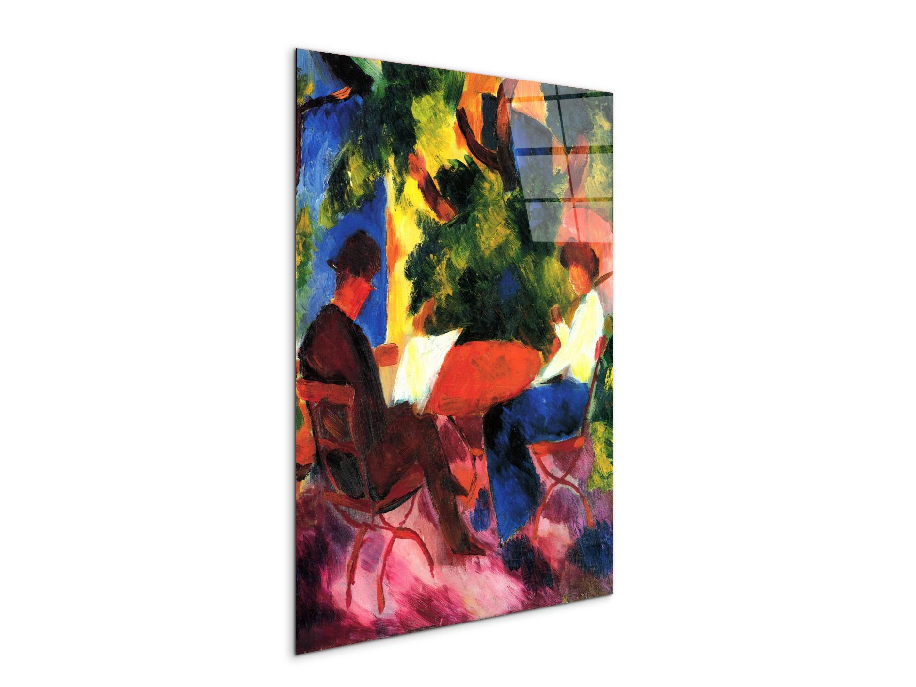 couple-at-the-garden-tableas91367-#materiale_CrystalArt/dimensioni_57x76