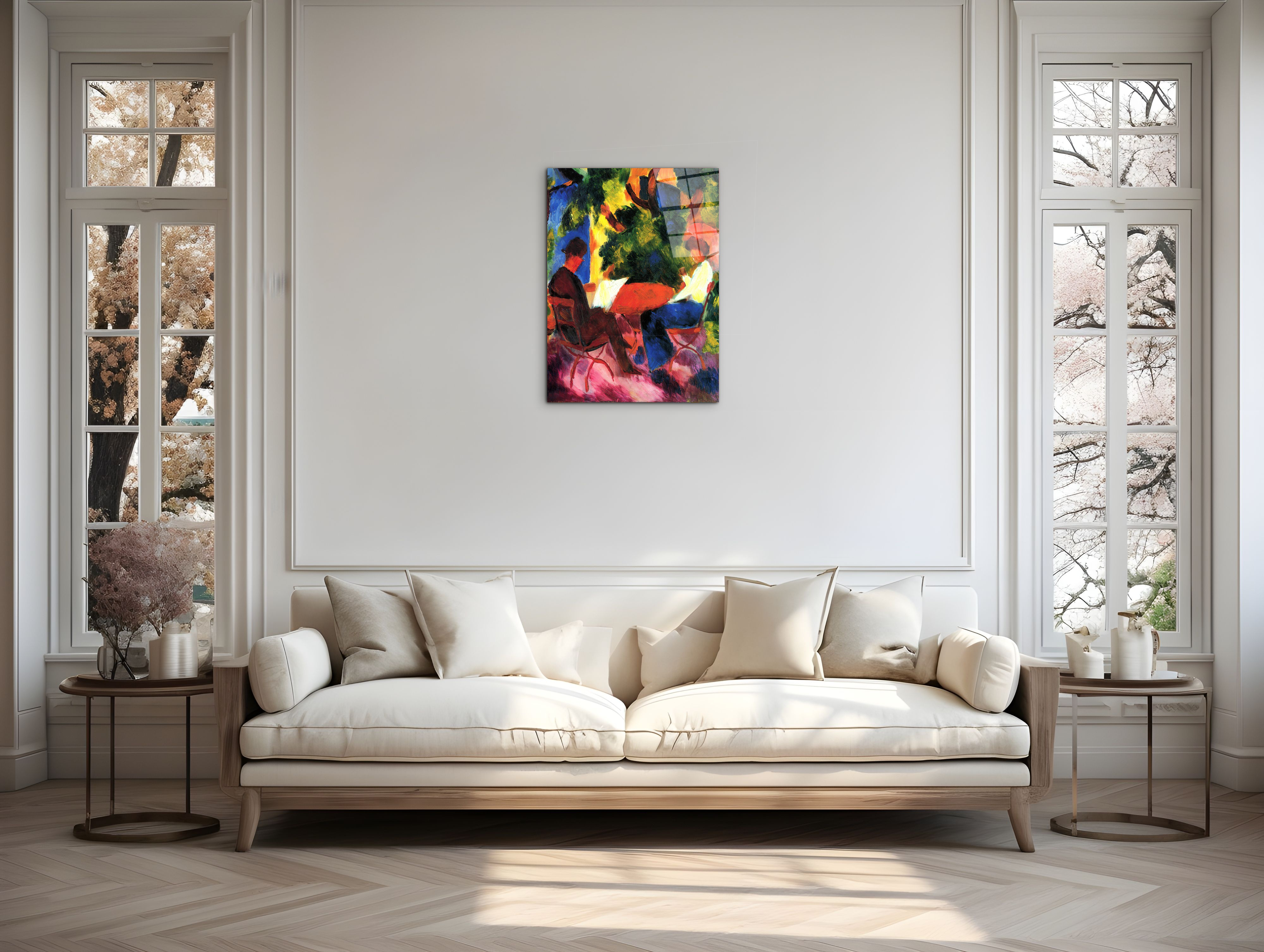couple-at-the-garden-tableas91367-#materiale_CrystalArt/dimensioni_57x76