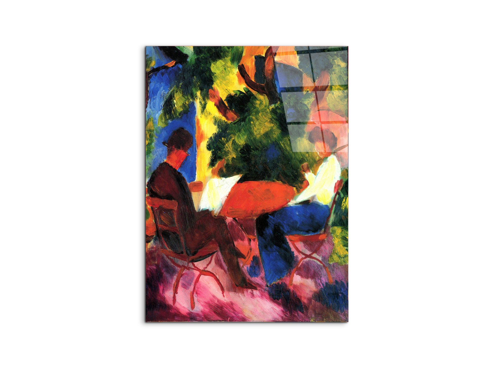 couple-at-the-garden-tableas91367-#materiale_CrystalArt/dimensioni_57x76