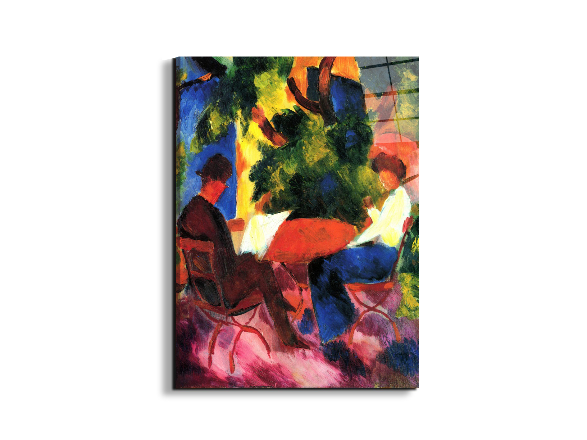 couple-at-the-garden-tableas91367-#materiale_EarthArt Total Gloss/dimensioni_57x76