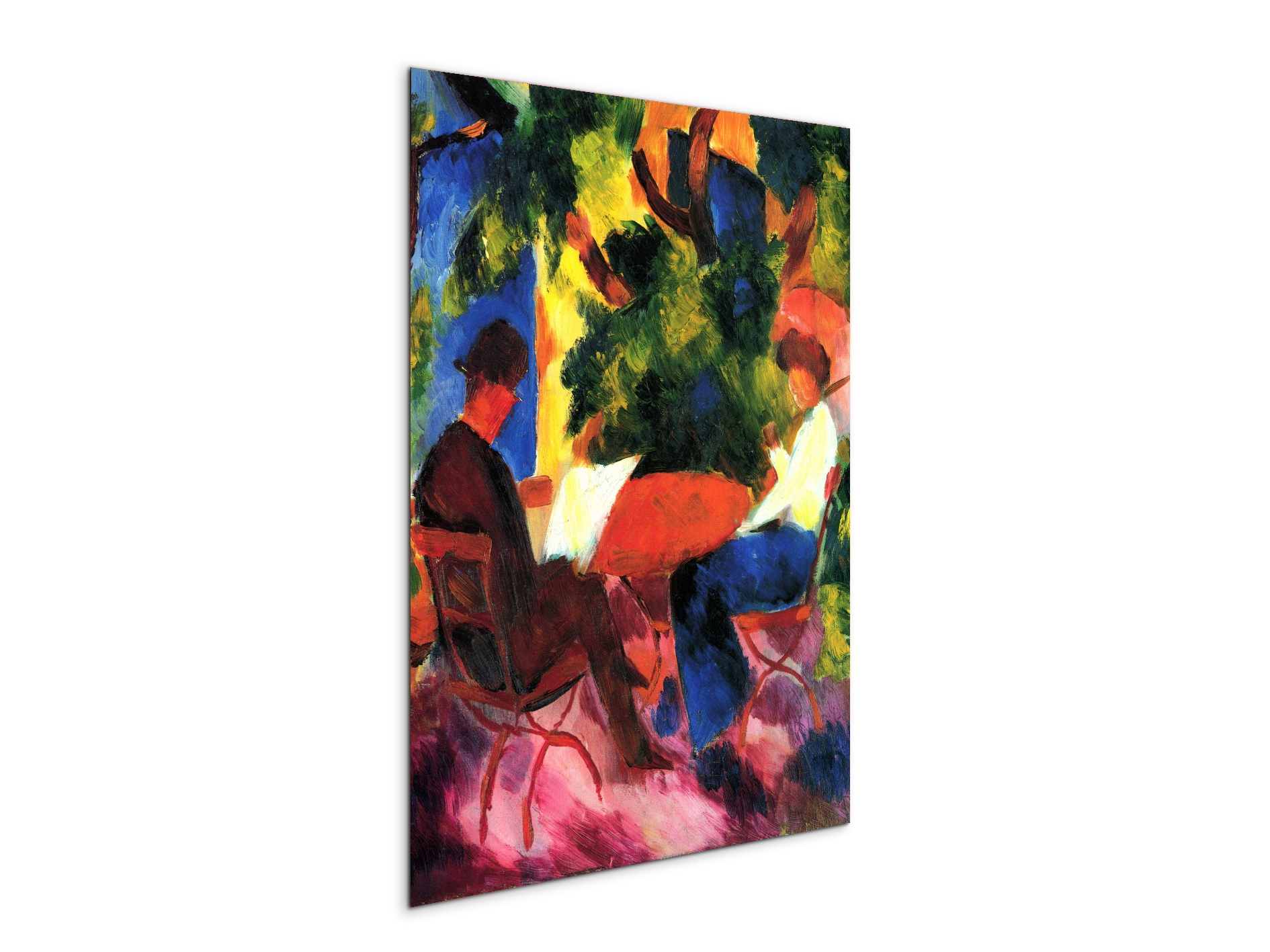 couple-at-the-garden-tableas91367-#materiale_MetalArt Materic/dimensioni_57x76