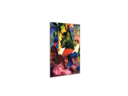 couple-at-the-garden-tableas91367-#materiale_CrystalArt/dimensioni_37,50x50