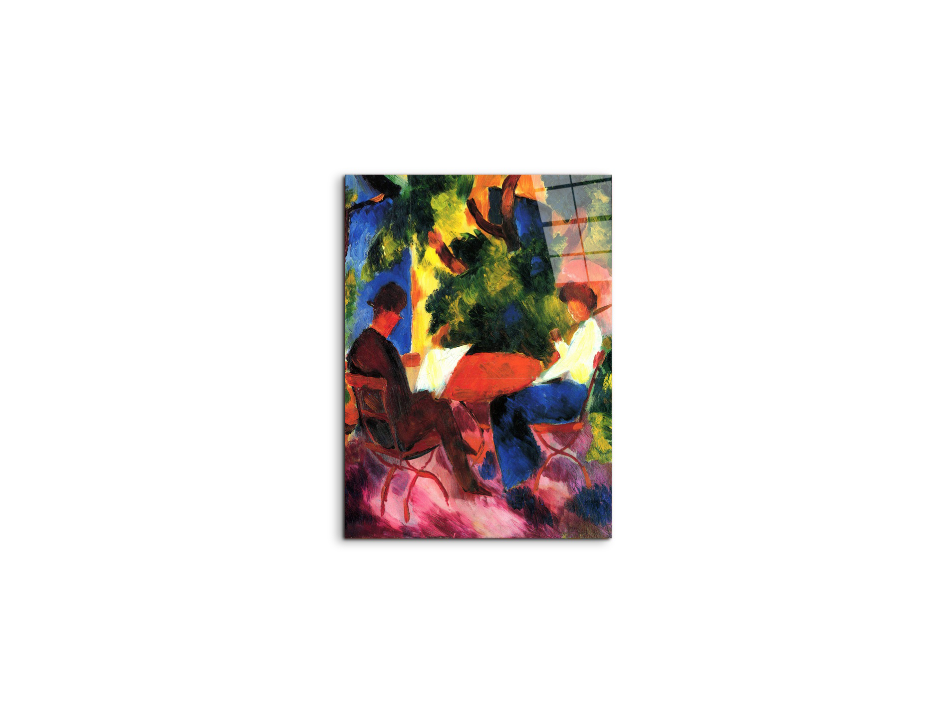 couple-at-the-garden-tableas91367-#materiale_CrystalArt/dimensioni_37,50x50