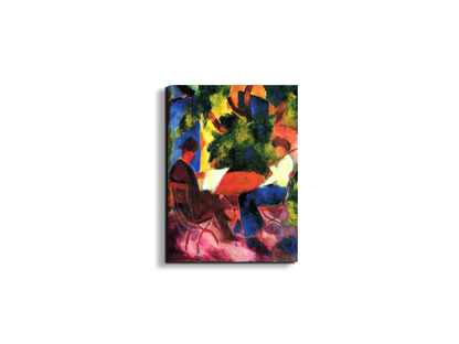 couple-at-the-garden-tableas91367-#materiale_EarthArt Materic/dimensioni_37,50x50