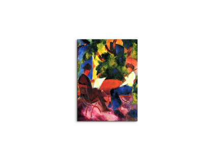 couple-at-the-garden-tableas91367-#materiale_MetalArt Materic/dimensioni_37,50x50