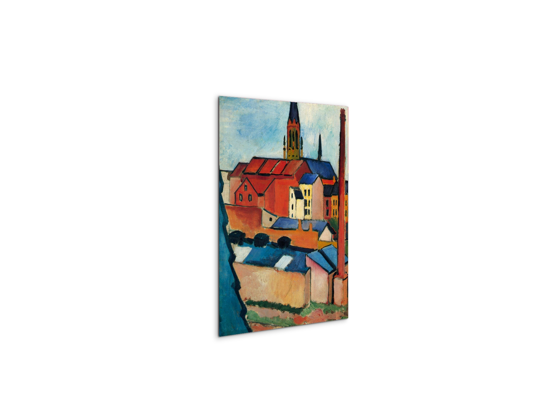 st-marys-church-with-houses-and-chimneyas91411-#materiale_MetalArt Materic/dimensioni_37,50x50