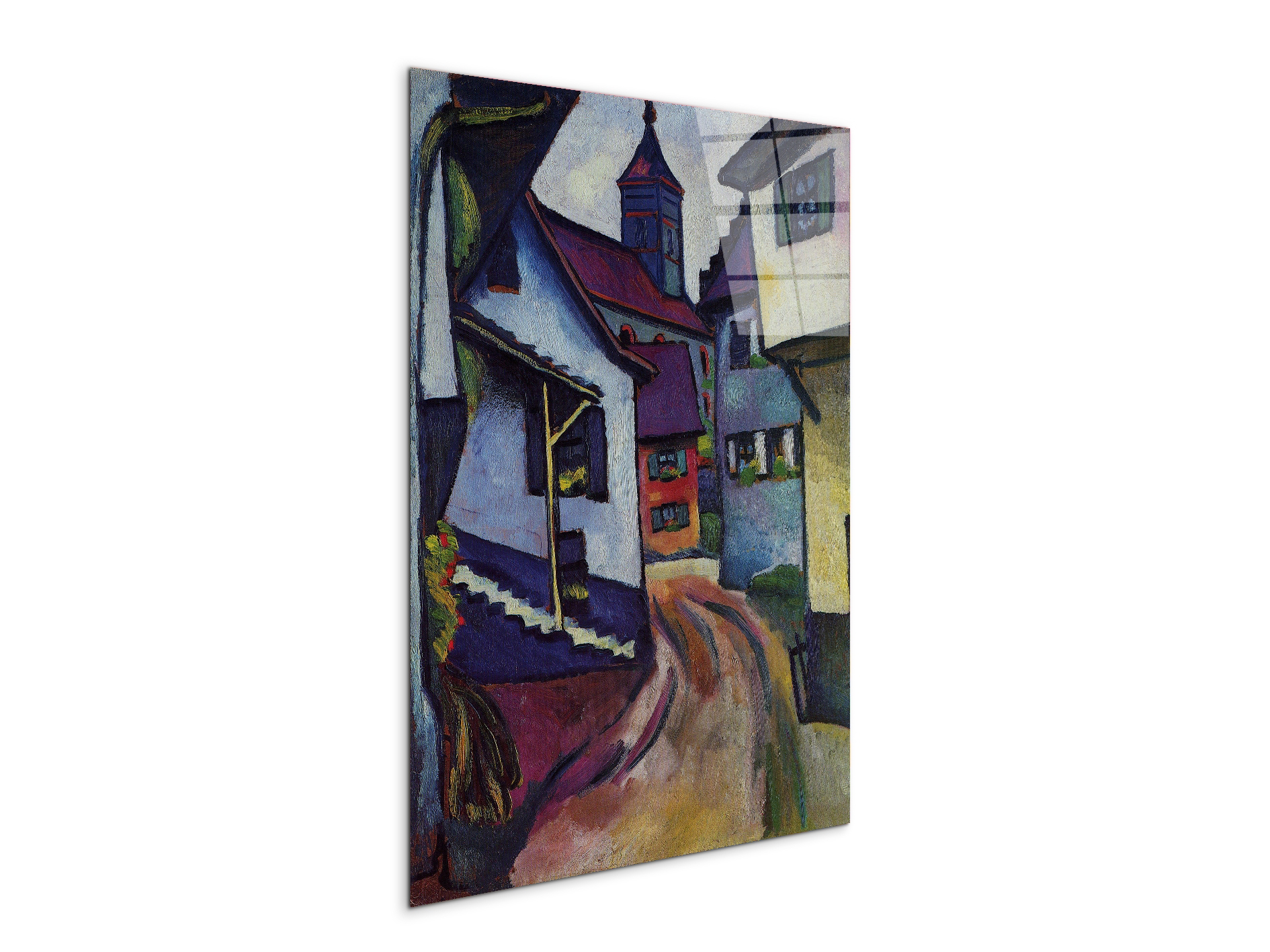 street-with-a-church-in-kandern-as91415-#materiale_CrystalArt/dimensioni_57x76