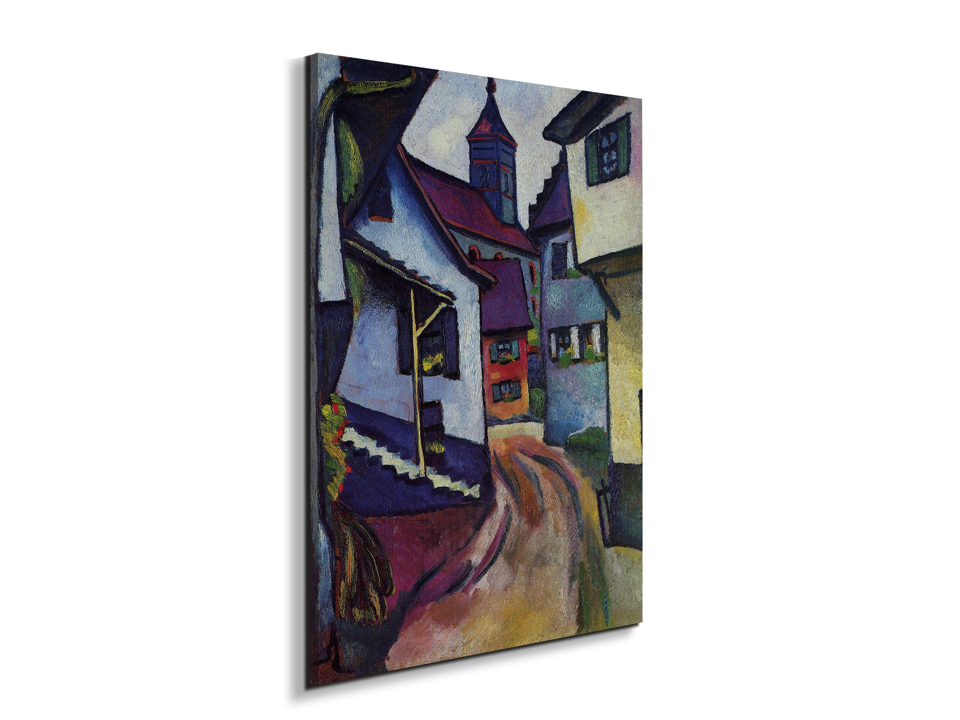 street-with-a-church-in-kandern-as91415-